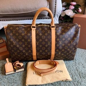 Authentic Louis Vuitton Keepall 50 Bandouliere